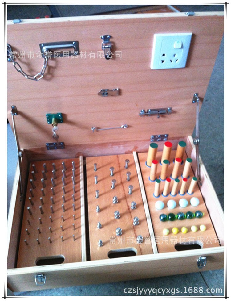 手指功能组合训练箱 手指恢复训练箱子 运动康复训练器材_365cc361.jpg